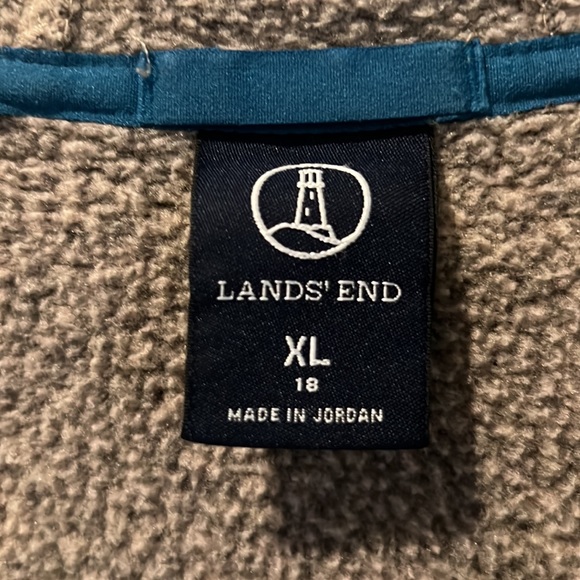 Lands End Zip Up Jacket - Picture 3 of 5